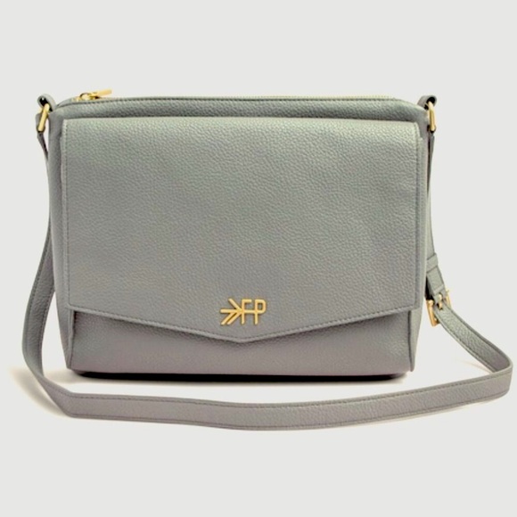 Freshly Picked Handbags - Freshly Picked Classic Crossbody Bag Diaper Bag Companion In Stone
